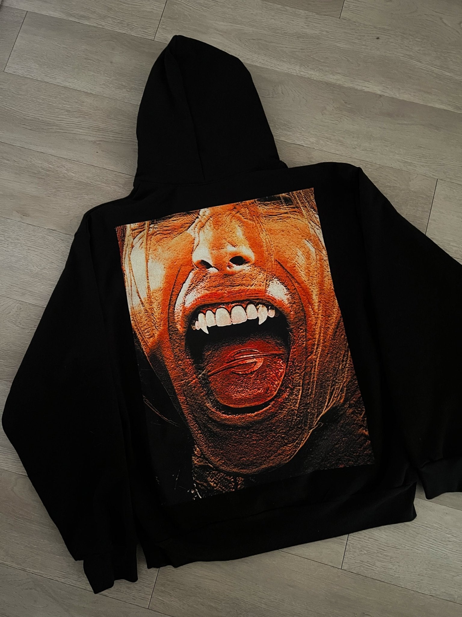 LANGUAGE IS A VIRUS HOODIE - SAMEHELLNEWCIRCLE